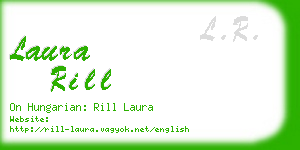 laura rill business card
